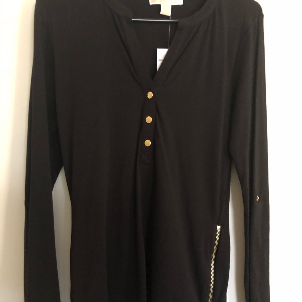 Black Michael Kors Top